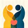 Abstract icon representing partnership