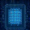 Smart grid icon